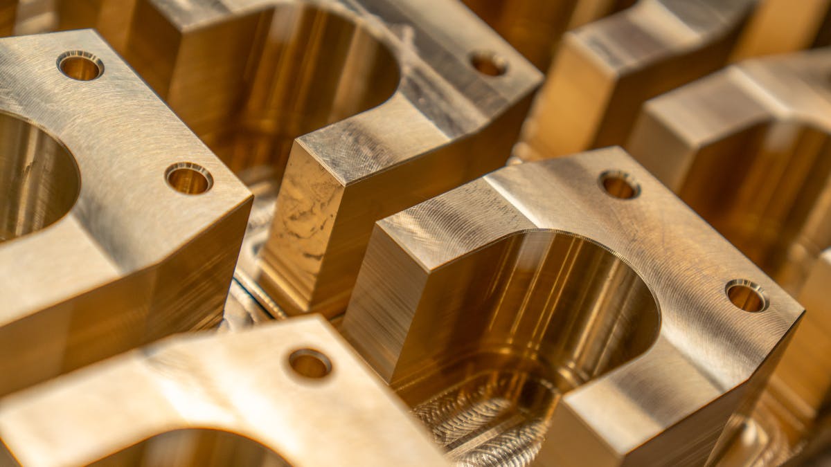 Precision machined components